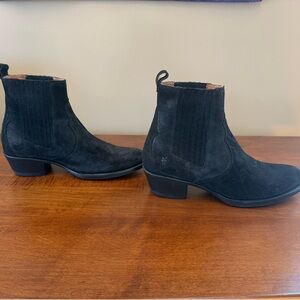 Frye Diana Chelsea Suede Ankle Boots